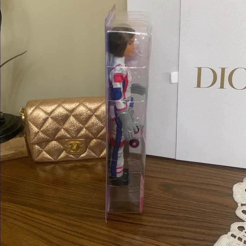 Barbie 65th Anniversary Doll & 10 Accessories, Astronaut Set with Brunette